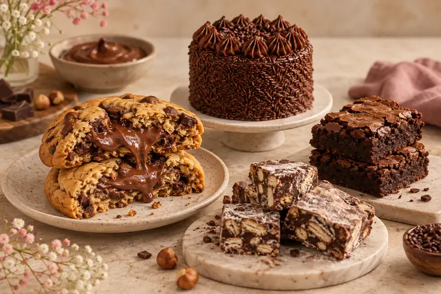 Seleção de doces artesanais